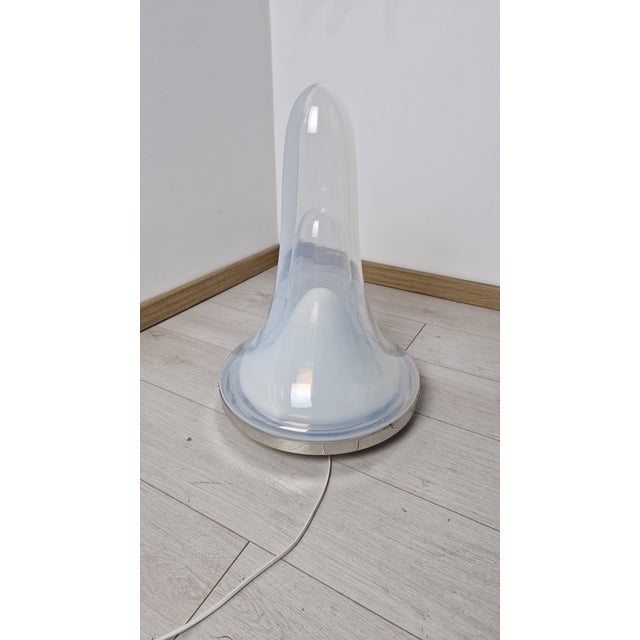 Ciuccio Table Lamp in Murano Glass and Metal by V. Nason, 1980s For Sale - Image 6 of 17