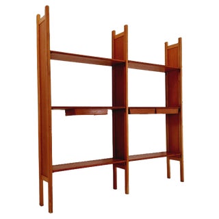 Vintage Danish Freestanding Bookshelf System in Teak by Bengt Ruda, 1960s For Sale