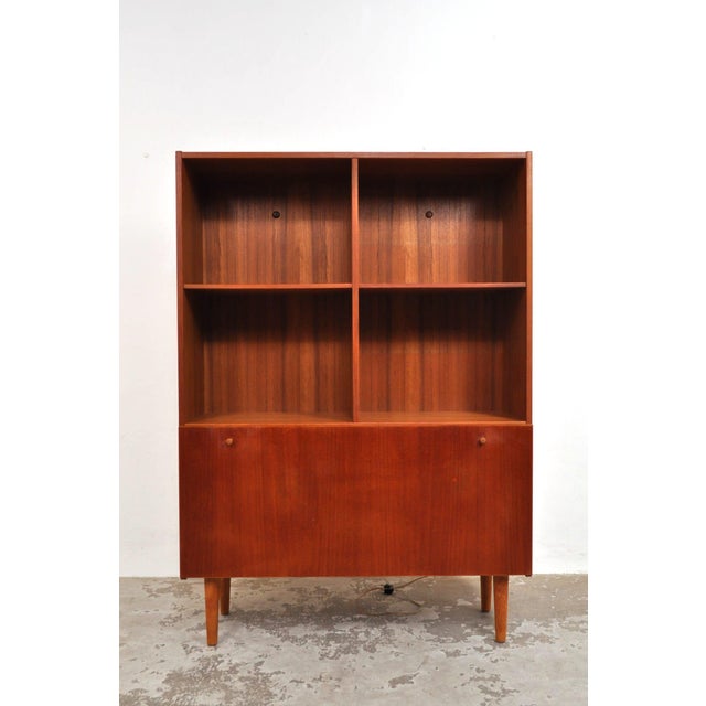 Vintage Danish Medium Highboard in Teak, 1960s For Sale - Image 6 of 11