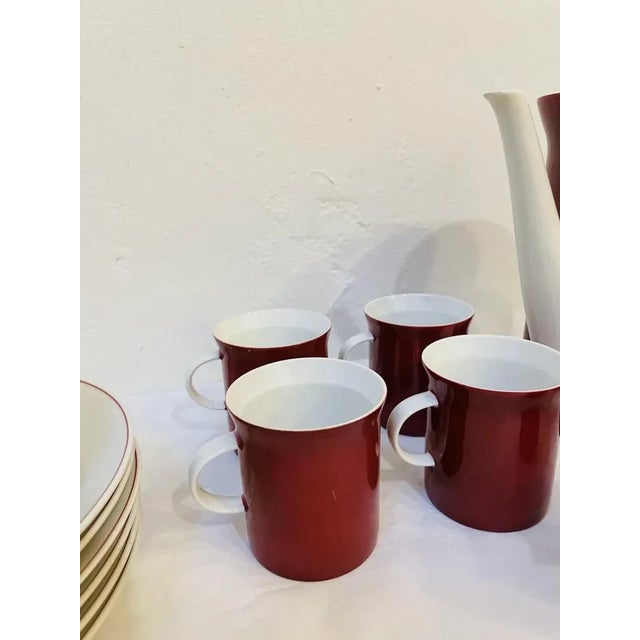 Rosenthal Vintage Coffee Service by Theo Baumann for Rosenthal, 1960s, Set of 21 For Sale - Image 4 of 8