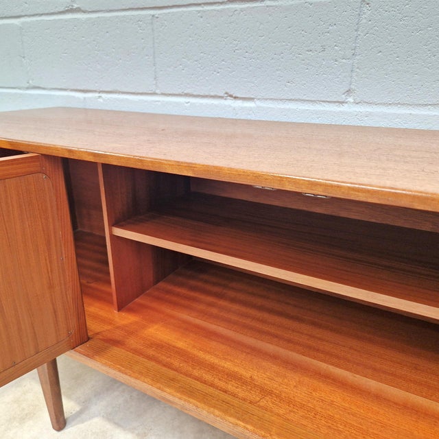 Brown Vintage Danish Long John Buffet by John Herbert for Younger, 1960s For Sale - Image 8 of 17