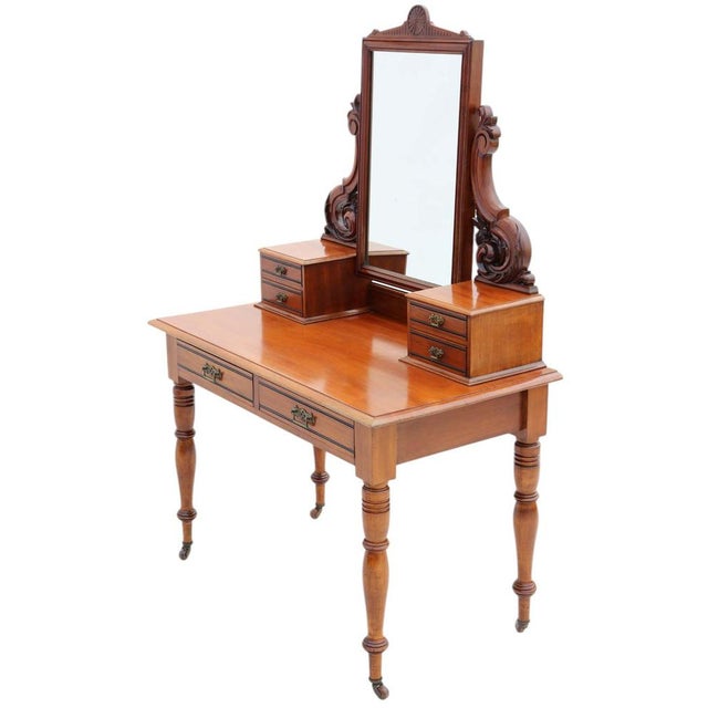 Victorian Walnut Duchess Dressing Table, 19th Century For Sale - Image 11 of 11