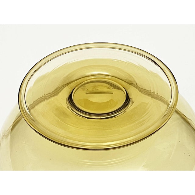 Murano Glass Bowl attributed to Vittorio Zecchin for Cappellin & Venini, 1930s For Sale - Image 6 of 9