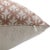 Art Deco Fabdivine Handcrafted Block Print Cushion Cover 24x24 Inch Linen Blend- Rajputana Jaal For Sale - Image 3 of 4