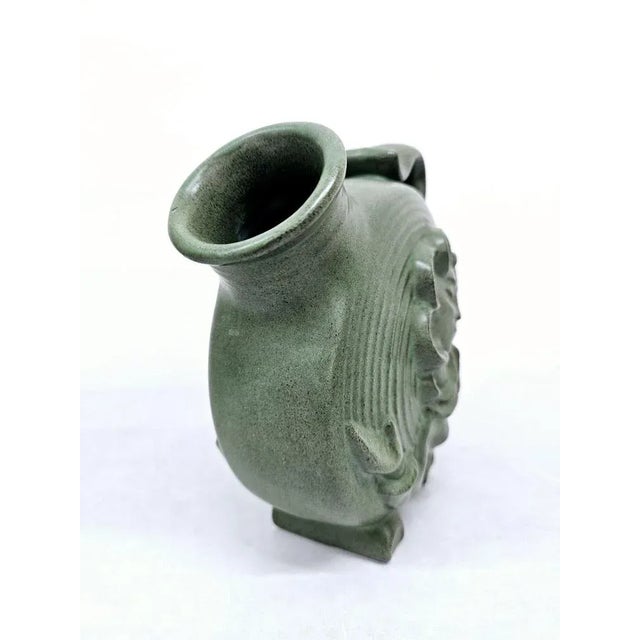Art Nouveau Ceramic Decorative Jug from Michael Andersen & Son, 1890s For Sale - Image 3 of 7