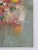 Mid-Century Modern Floral Abstract Pink Green Blue Modern Painting "Flowers in My Sky" by Michele Zuzalek For Sale - Image 3 of 6