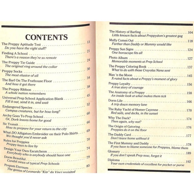 "The Original Preppy Jokebook" 1981 Arneson, d.j. For Sale - Image 11 of 13