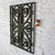 Late 20th Century Gothic Revival Style Architectural Cast Aluminum Decorative Window Panel or Scroll Grate Wall Hanging For Sale - Image 18 of 18