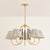 Mitzi Janie 33 in. 5 Light Chandelier in Aged Brass and True Bronze Finish For Sale In New York - Image 6 of 9