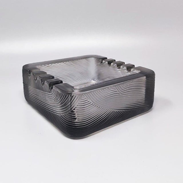 Glass Smoking Set by Sergio Asti for Arnolfo Di Cambio, Italy, 1970s, Set of 2 For Sale - Image 7 of 9