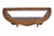 American Drew Bob Mackie Home Classics Traditional Style 60" Demilune Accent Sofa Table W. Glass Top 583-927 For Sale - Image 4 of 9