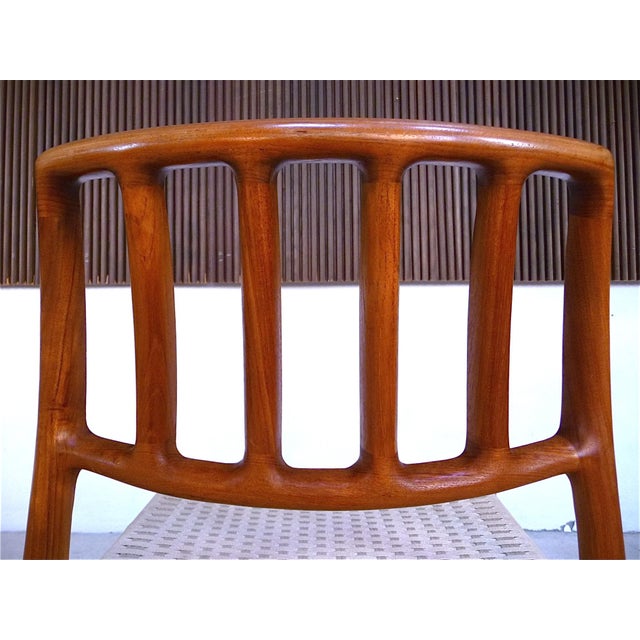 Teak Dining Chairs from J.L. Møller, Set of 6 For Sale - Image 14 of 15