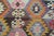 1960s Vintage Turkish Kilim Rug For Sale - Image 9 of 13