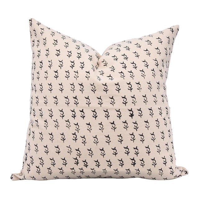 Fabdivine Indian Block Print Cushion Cover 12x20 Inch Duck Canvas-Trimab For Sale