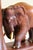 Vintage 1960s Thai Hand-Carved Teak Elephant Table Lamp For Sale - Image 13 of 18
