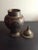 1970s Solid Brass Etched Lidded Urn Vase Made in India For Sale - Image 4 of 7
