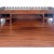 Wood Vintage Western Mahogany Drawers Storage Colonnade Top Galleried Desk For Sale - Image 7 of 8