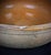 This large antique terracotta pan, signed by La Bourguignonne, is a remarkable piece of vintage kitchenware that combines...