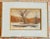 Mid-Century Modern Vintage Mid Century Modern Small Landscape Watercolor Painting For Sale - Image 3 of 6