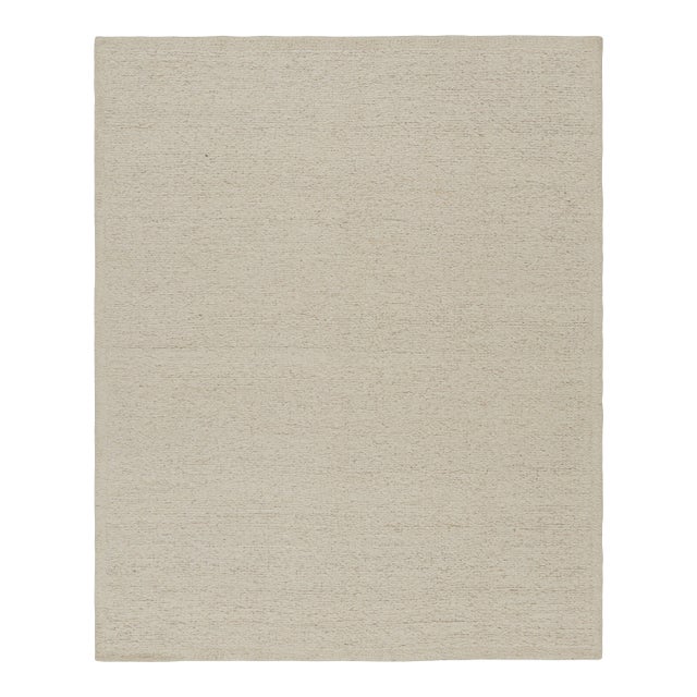 Rug & Kilim’s Contemporary Textural Rug in Tones of Cream and Off-White - 6x8 For Sale