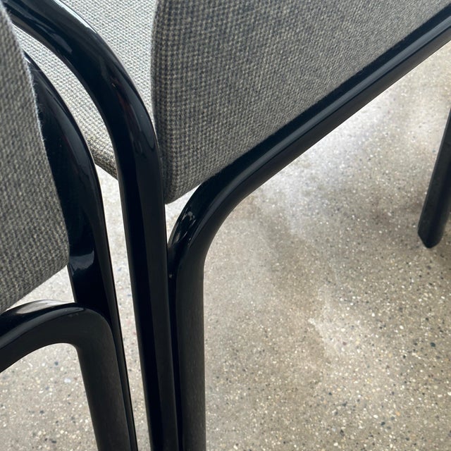 Metal 1970s Orsay Chairs by Gae Aulenti for Knoll- Set of 4 For Sale - Image 7 of 9