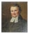 Mid 19th Century Portait Painting of Clergyman For Sale