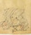 18th Century 17th or 18th Century Chinese Watercolor on Paper Painting For Sale - Image 5 of 8