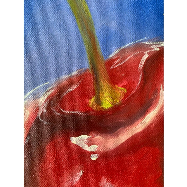 American "Maraschino" Contemporary Still Life Oil Painting by Jennifer Bauser For Sale - Image 3 of 7