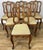 French Louis Style Oak Dining Chairs with Upholstered Seats, Set of 6 For Sale - Image 5 of 16