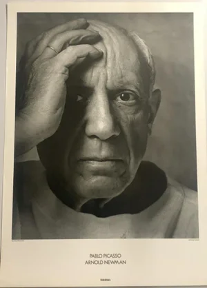 Arnold Newman, Pablo Picasso, Poster, 1954