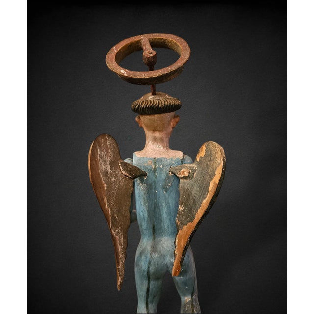 Mid 19th Century 19th Century Colonial Mexican Santos For Sale - Image 5 of 11