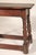 Wood William and Mary Style English Oak Joint Stool For Sale - Image 7 of 10