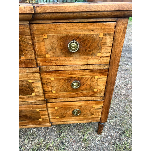 French 18th Century Louis XVI Walnut Chest of Drawers For Sale - Image 9 of 12