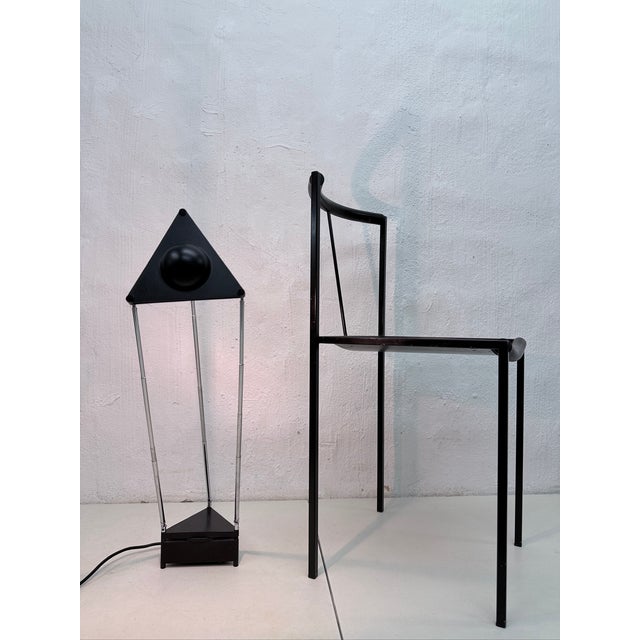 Italian Kandido Table Lamp by F. A. Porsche for Luci, 1980s For Sale - Image 6 of 10