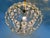 Hanging Lamp with Suspended Acrylic Glass Discs and Brass Ring Frames, Germany, 1960s For Sale - Image 12 of 16