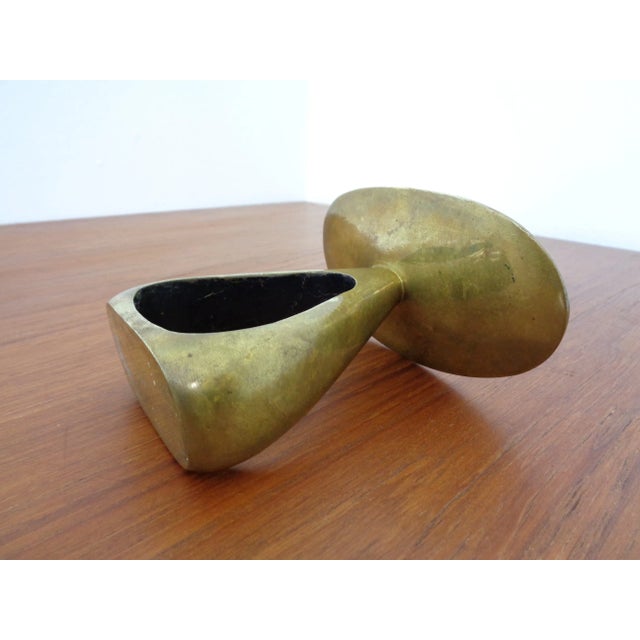 Austrian Model 3600 Candlestick in Brass by Carl Auböck, 1950s For Sale - Image 16 of 17