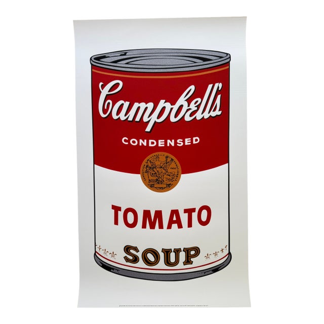 Andy Warhol (1928-1987), Campbell’s Soup I: Tomato, 1968, Copyright 2013 the Andy Warhol Foundation for the Visual Arts, Inc, Printed in the Uk For Sale