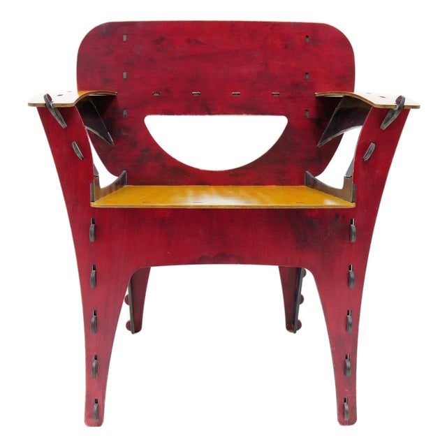 Late 20th Century Puzzle Chair by David Kawecki For Sale