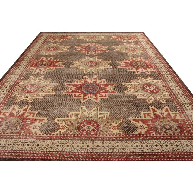 A 10x14 ode to celebrated 19th-century Kuba rug styles, from the classic selections in Rug & Kilim’s Homage Collection....