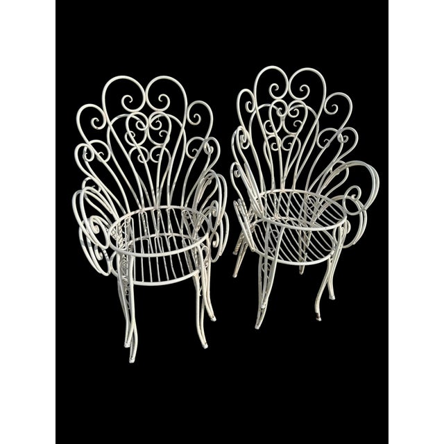 Provencal Armchairs in Wrought Iron, 1960s, Set of 4 For Sale - Image 13 of 14