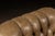 Animal Skin Vintage Tufted Sleepy Hollow Armchair in Beige For Sale - Image 7 of 13
