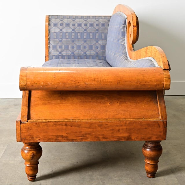Wood Swedish 19th Century Biedermeier Chaise For Sale - Image 7 of 10