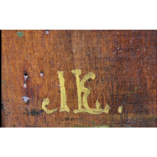 19th Century Jacques-Émile Lafon French Signed and Dedicated Religious Painting For Sale - Image 9 of 11