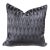 Romo Ziani Charcoal 7484/07 Fabric Pillow Cover For Sale