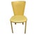 1990s 1990s Set of 6 Yellow Leather Dining Chairs by Arper For Sale - Image 5 of 9