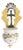 18th Century Holy Water Font in Viana Earthenware For Sale