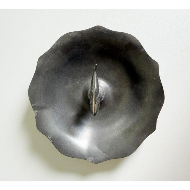 Fish Vide Poche Catchall in Pewter For Sale - Image 12 of 12