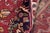 Textile Floral Persian Tabriz Red/Purple Wool Rug - 8'0'' X 11'4'' For Sale - Image 7 of 10