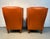 Pair of Mid-Century Modern Danish Leather Chairs by Wiels Møbler For Sale In New York - Image 6 of 17