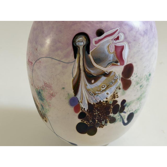 Studio Glass Vase by Robert Pierini, 1987 For Sale - Image 3 of 10